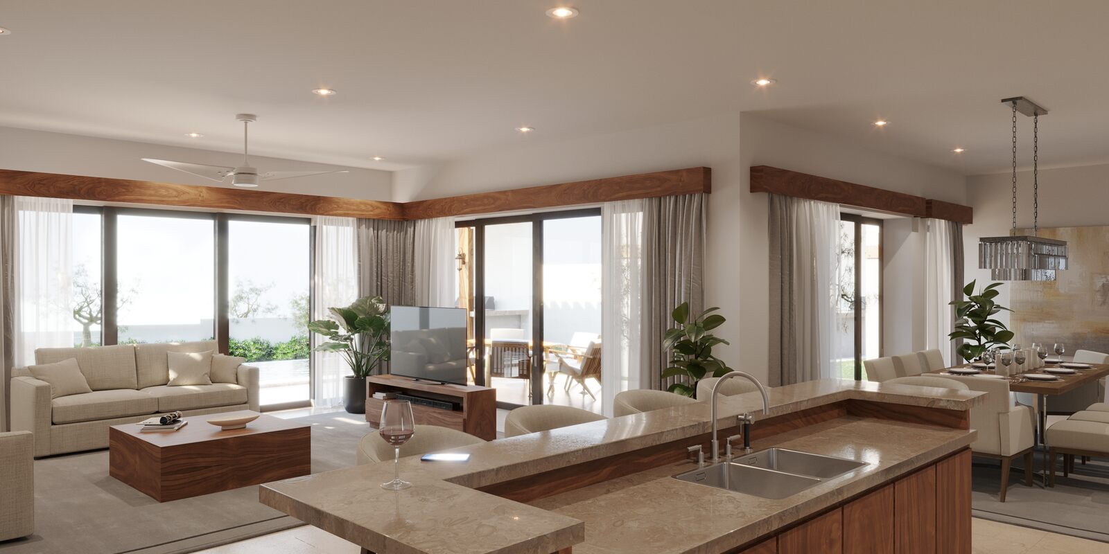 Diseño arquitectónico — Residencia I, Villas de San Lorenzo